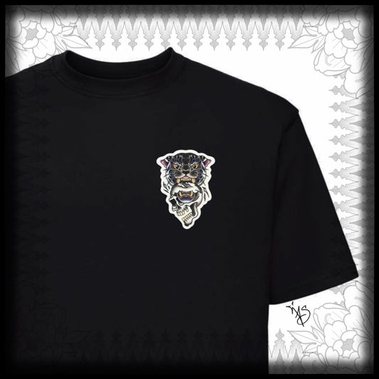 Skully Jaguar Patch T-shirt